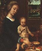 Gerard David The Madonna of the Milk Soup china oil painting reproduction